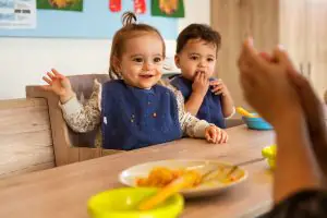 Kinderdagverblijf eten